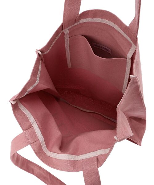 Maison de FLEUR（メゾンドフルール）の「ブランドロゴプリントスクエアトートバッグ（トートバッグ・レディース・ピンク/アイボリー/ピンク系その他2/ブラック・FREE）」の11枚目の写真