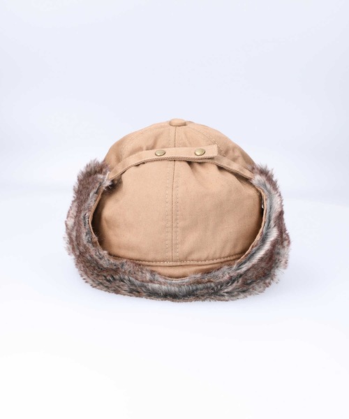 CAMP7（キャンプセブン）の「【CAMP7】フライトキャップ（キャップ・レディース・ベージュ/ブラック・フリー）」の11枚目の写真