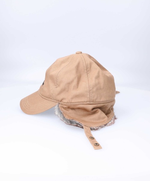 CAMP7（キャンプセブン）の「【CAMP7】フライトキャップ（キャップ・レディース・ベージュ/ブラック・フリー）」の15枚目の写真