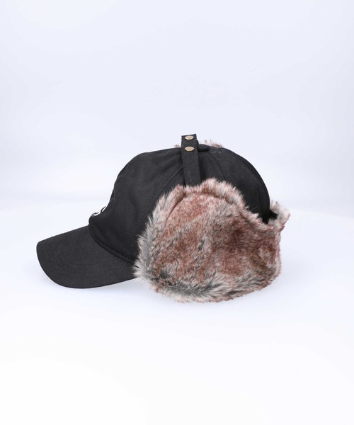 CAMP7（キャンプセブン）の「【CAMP7】フライトキャップ（キャップ・レディース・ベージュ/ブラック・フリー）」の8枚目の写真