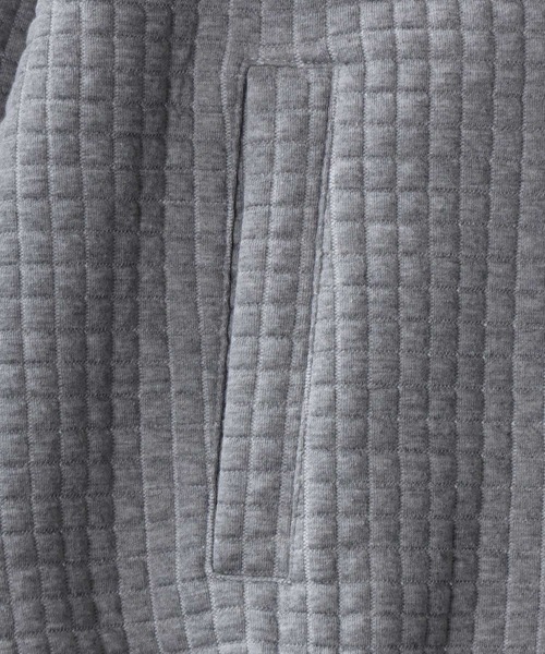 SITRY(シトリー)の「Big silhouette waffle quilt sweat cardigan / ビッグシルエット ワッフルキルト スウェット カーディガン(カーディガン/ボレロ・メンズ・グレー/ブラック/ネイビー・M/L)」の9枚目の写真