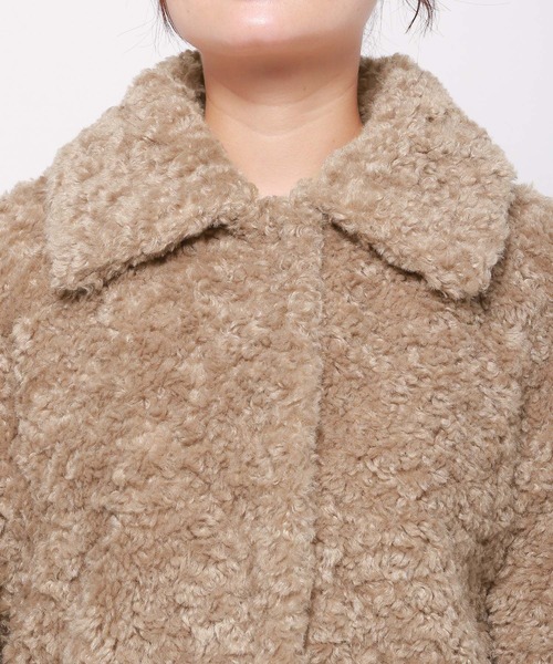 BABYLONE（バビロン）の「プードルミドルコート（その他アウター・レディース・モカ・フリー）」の15枚目の写真