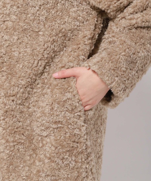 BABYLONE（バビロン）の「プードルミドルコート（その他アウター・レディース・モカ・フリー）」の18枚目の写真