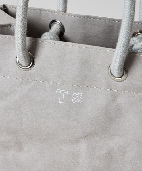TODAY'S SPECIAL（トゥデイズスペシャル）の「【TODAY'S SPECIAL】ペーパーマルシェバッグ/361336（トートバッグ・レディース・グレー系その他/ブラウン系その他・FREE）」の5枚目の写真