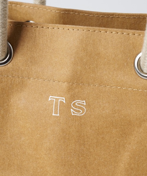 TODAY'S SPECIAL（トゥデイズスペシャル）の「【TODAY'S SPECIAL】ペーパーマルシェバッグ/361336（トートバッグ・レディース・グレー系その他/ブラウン系その他・FREE）」の9枚目の写真