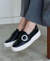 Lucida | 【Cassiopeia/カシオペア】ビジューモチーフスリッポン(スリッポン)