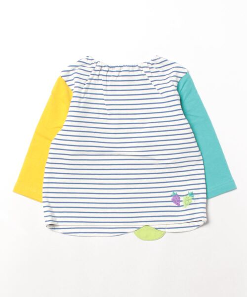 baby cheer（ベイビーチアー）の「ぶどうトレーナー（スウェット・キッズ・グリーン/パープル・110cm/120cm/100cm/90cm/80ｃｍ）」の3枚目の写真