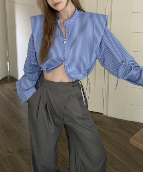 SEN TOKYO（セントーキョー）の「定番アイテムを個性派に。ショート丈