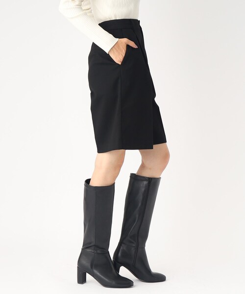 index(インデックス)の「◆セットアップ対応 ストレッチハーフパンツ/TRツイル【防シワ/抗ピリング/洗濯機洗い可】(その他パンツ・レディース・ブラック系1/ブラック/グレー・38/36/40)」の11枚目の写真