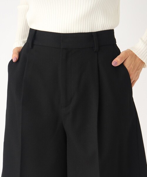 index(インデックス)の「◆セットアップ対応 ストレッチハーフパンツ/TRツイル【防シワ/抗ピリング/洗濯機洗い可】(その他パンツ・レディース・ブラック系1/ブラック/グレー・38/36/40)」の15枚目の写真