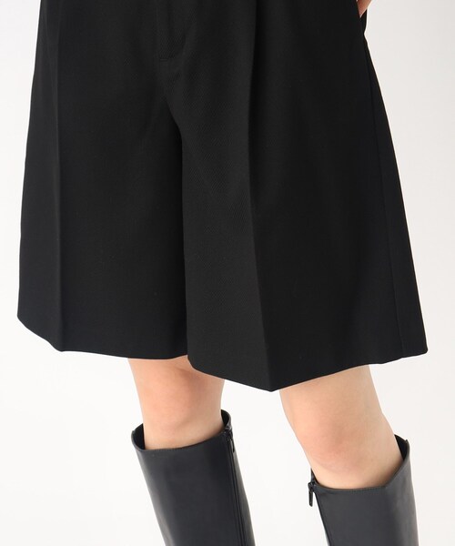 index(インデックス)の「◆セットアップ対応 ストレッチハーフパンツ/TRツイル【防シワ/抗ピリング/洗濯機洗い可】(その他パンツ・レディース・ブラック系1/ブラック/グレー・38/36/40)」の16枚目の写真