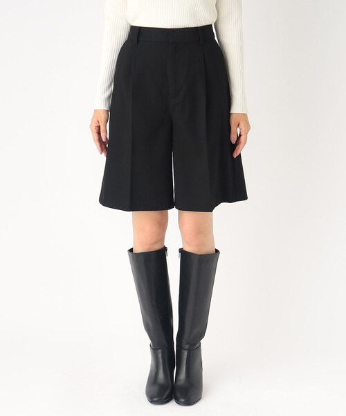 index(インデックス)の「◆セットアップ対応 ストレッチハーフパンツ/TRツイル【防シワ/抗ピリング/洗濯機洗い可】(その他パンツ・レディース・ブラック系1/ブラック/グレー・38/36/40)」の17枚目の写真