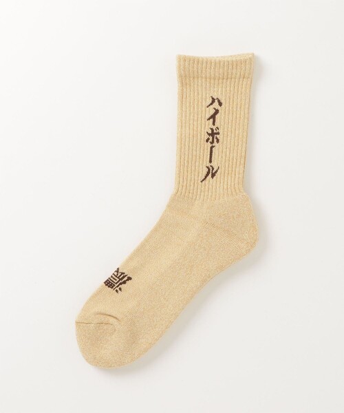 ROSTER SOX（ロスターソックス）の「【ROSTER SOX/ロスターソックス】完全別注 SAKE SOX 日本製（ソックス/靴下・メンズ・クリーム/キャメル/イエロー/オフホワイト/キナリ/イエロー系その他2/イエロー系その他・FREE）」の5枚目の写真