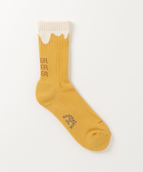 ROSTER SOX（ロスターソックス）の「【ROSTER SOX/ロスターソックス】完全別注 SAKE SOX 日本製（ソックス/靴下・メンズ・クリーム/キャメル/イエロー/オフホワイト/キナリ/イエロー系その他2/イエロー系その他・FREE）」の12枚目の写真