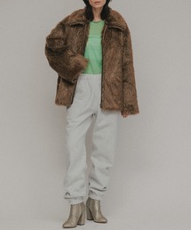 M TO R | ［OUTER］OVERSIZE FAKEFUR COAT UNISEX(その他アウター)