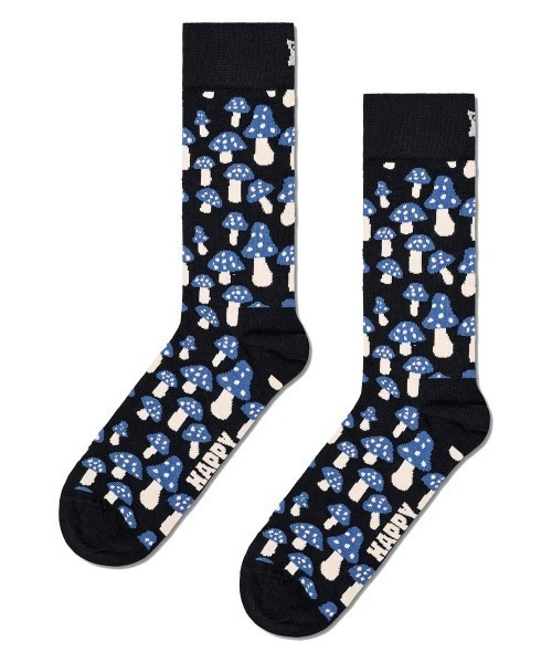 Happy Socks Mushroom クルーソックス 10231168（ソックス/靴下）｜Happy Socks（ハッピーソックス）の