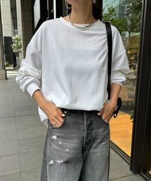 コクーンジョーゼットプルオーバー