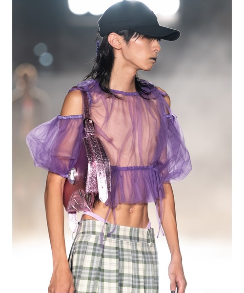 PAMEO POSE(パメオポーズ)の「Teenager Bow Bag Metalic(ハンドバッグ・レディース・ピンク/シルバー・FREE)」の7枚目の写真