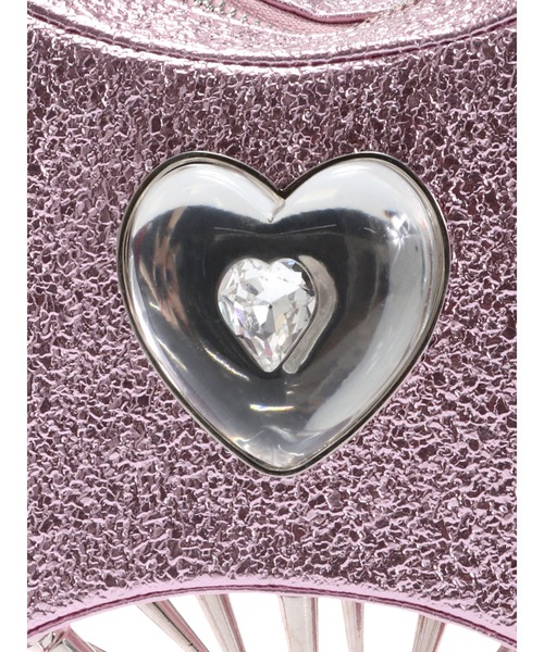 PAMEO POSE(パメオポーズ)の「Teenager Bow Bag Metalic(ハンドバッグ・レディース・ピンク/シルバー・FREE)」の17枚目の写真