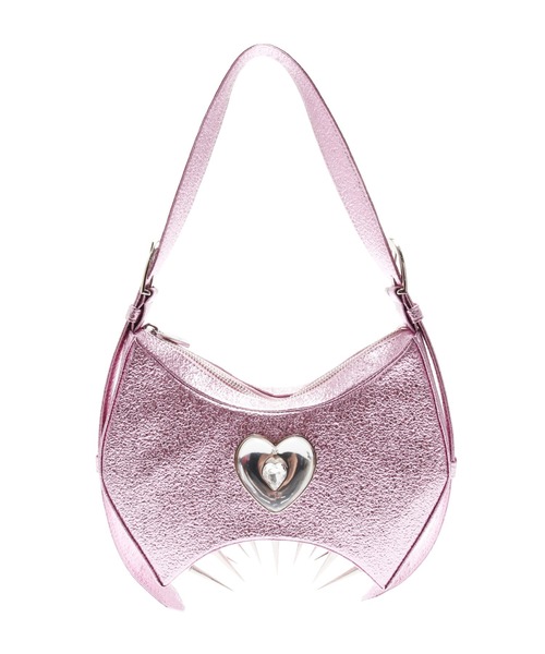 PAMEO POSE(パメオポーズ)の「Teenager Bow Bag Metalic(ハンドバッグ・レディース・ピンク/シルバー・FREE)」の18枚目の写真