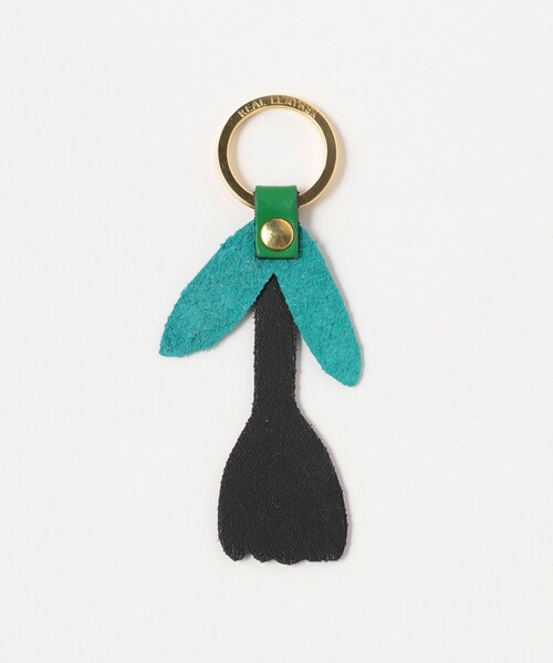 Ray BEAMS（レイビームス）の「ARK / Tulip キーホルダー（キーホルダー・レディース・グリーン/オレンジ・ONE SIZE）」の5枚目の写真