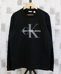 Calvin Klein(JoENC)CKJ mOvg N[lbNXEFbgVc ls monogram crewneck sweatshirt(XEFbg)