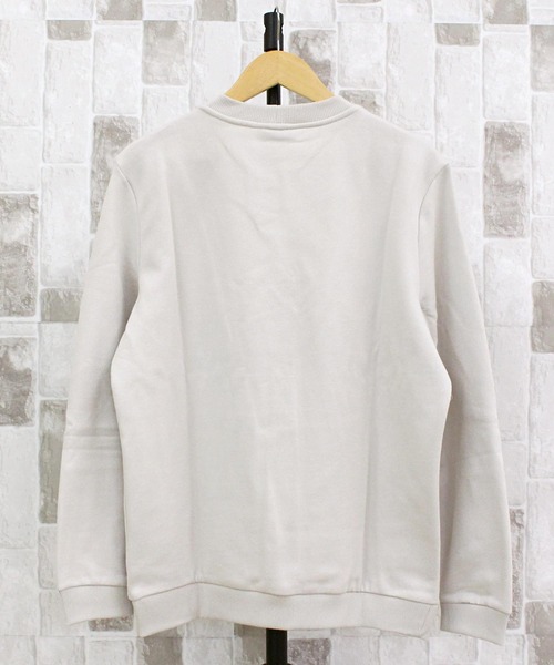 Calvin Klein（カルバン・クライン）の「CKJ モノグラムプリント クルーネックスウェットシャツ ls monogram crewneck sweatshirt（スウェット・メンズ・ホワイト/ブラック/ベージュ/ナチュラル・XL/M/L）」の17枚目の写真