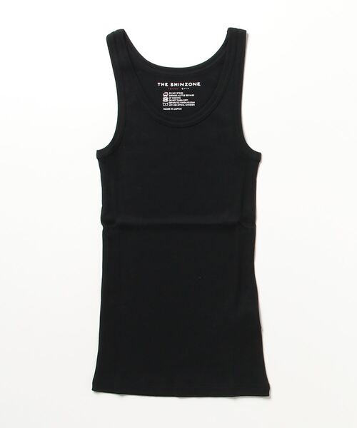 THE SHINZONE（ザ　シンゾーン）の「THE SHINZONE TANK TOP  B00MSCU05（タンクトップ・レディース・ブラック/ホワイト/グレー/ネイビー・FREE）」の7枚目の写真