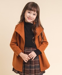 URBAN CHERRY（アーバンチェリー）の「ウェストデザインAラインコート（その他アウター・キッズ）」