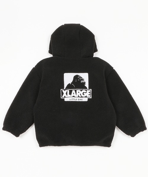 XLARGE KIDS（エクストララージキッズ）の「ボアブルゾン（ブルゾン・キッズ・マルチ/グレー/ブラック・120cm/130cm/100cm/110cm/90cm/80ｃｍ/140cm）」の9枚目の写真