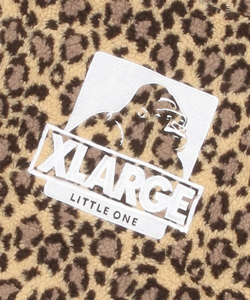 エクストララージ　キッズ　OGゴリラボアブルゾン　ベージュ　110 XLARGE KIDS（エクストララージキッズ）の「ボアブルゾン（ブルゾン