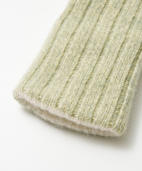 collex(コレックス)の「メリノウール アルパカ 2WAY フィンガーレスグローブ 手袋(手袋・レディース・ブラウン系その他/グリーン系その他/グレイッシュブルー・フリー)」の5枚目の写真