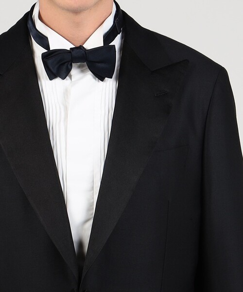 ウールドスキン ピークドラペル タキシード（スーツセット