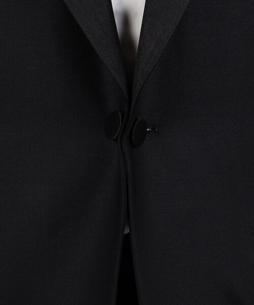 ウールドスキン ピークドラペル タキシード（スーツセット
