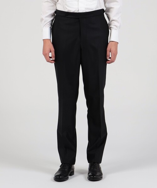 TOMORROWLAND (トゥモローランド)の「ウールドスキン ピークドラペル タキシード(スーツセット・メンズ・ブラック・44/46/50/52/48)」の7枚目の写真