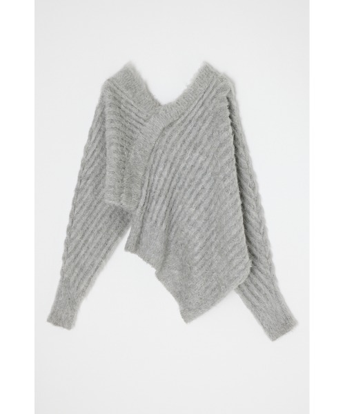 【THROW】 CACHE COEUR ASYMMETRY MG トップス SLY（スライ）の「THROW CACHE COEUR ASYMMETRY MG TOPS