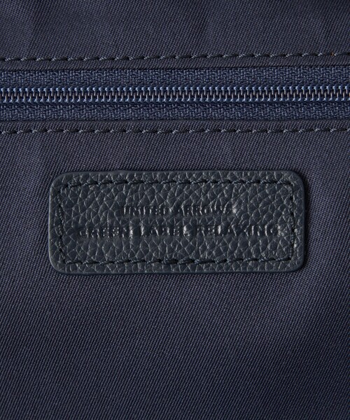 green label relaxing（グリーンレーベルリラクシング）の「スタンプ レザー デイリー トートバッグ（トートバッグ・メンズ・ネイビー/ベージュ/ブラック・FREE）」の18枚目の写真