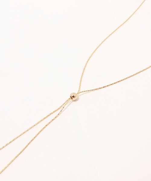 NOLLEY’S Sophi（ノーリーズソフィ）の「スキップパールスライドフリーネックレス（ネックレス・レディース・シルバー/ゴールド・FREE）」の3枚目の写真