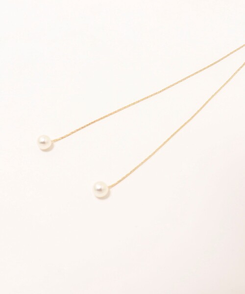 NOLLEY’S Sophi（ノーリーズソフィ）の「スキップパールスライドフリーネックレス（ネックレス・レディース・シルバー/ゴールド・FREE）」の8枚目の写真