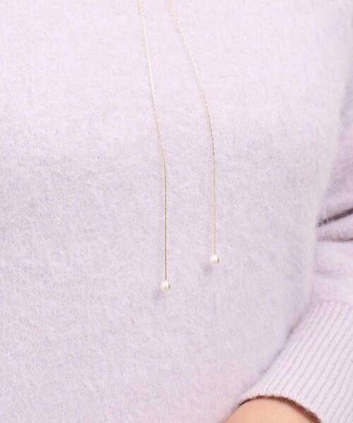 NOLLEY’S Sophi（ノーリーズソフィ）の「スキップパールスライドフリーネックレス（ネックレス・レディース・シルバー/ゴールド・FREE）」の13枚目の写真