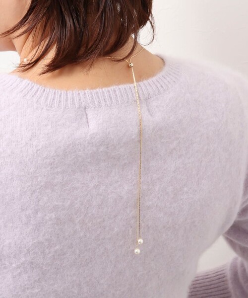 NOLLEY’S Sophi（ノーリーズソフィ）の「スキップパールスライドフリーネックレス（ネックレス・レディース・シルバー/ゴールド・FREE）」の19枚目の写真