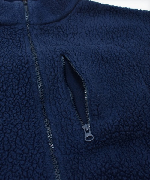 L.L.Bean(エルエルビーン)の「【ヴィンテージ古着】L.L.Bean / エルエルビーン フルジップ ボアジャケット(ブルゾン・メンズ・ネイビー・LARGE)」の5枚目の写真