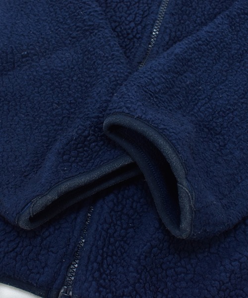 L.L.Bean(エルエルビーン)の「【ヴィンテージ古着】L.L.Bean / エルエルビーン フルジップ ボアジャケット(ブルゾン・メンズ・ネイビー・LARGE)」の8枚目の写真