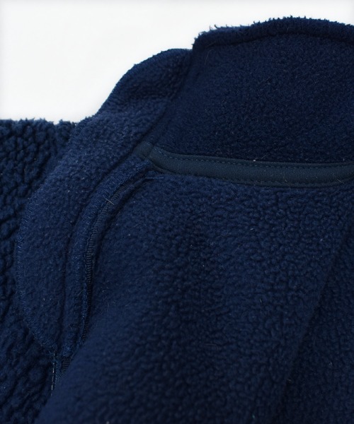 L.L.Bean(エルエルビーン)の「【ヴィンテージ古着】L.L.Bean / エルエルビーン フルジップ ボアジャケット(ブルゾン・メンズ・ネイビー・LARGE)」の13枚目の写真