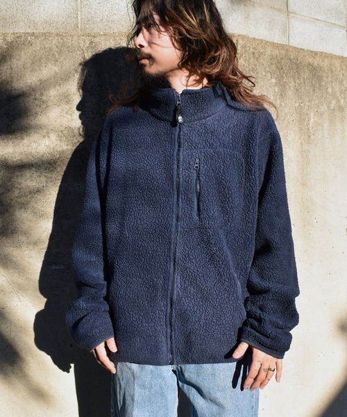 L.L.Bean(エルエルビーン)の「【ヴィンテージ古着】L.L.Bean / エルエルビーン フルジップ ボアジャケット(ブルゾン・メンズ・ネイビー・LARGE)」の19枚目の写真