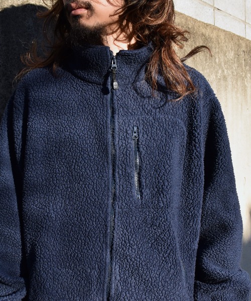 L.L.Bean(エルエルビーン)の「【ヴィンテージ古着】L.L.Bean / エルエルビーン フルジップ ボアジャケット(ブルゾン・メンズ・ネイビー・LARGE)」の22枚目の写真