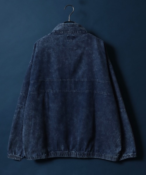 ANPAS（アンパス）の「Chemical Wash Denim Track Jacket/ケミカル