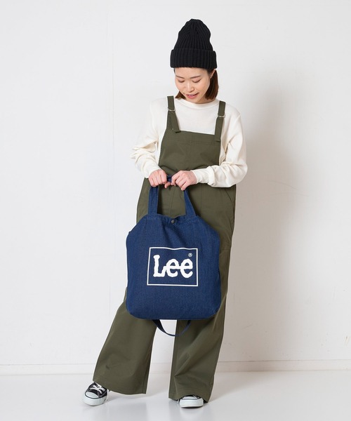 Lee(リー)の「【Lee/リー】 【B4サイズ・大容量】キャンバス 2WAY ショルダーバッグ トートバッグ 通勤・通学・マザーズバッグ(トートバッグ・レディース・グレー/ブラック/ブルー/ネイビー/オフホワイト・FREE)」の19枚目の写真