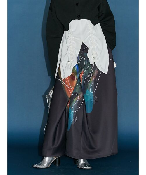 LINE ART SK / ラインアートスカート（スカート）｜UN3D.（アンス