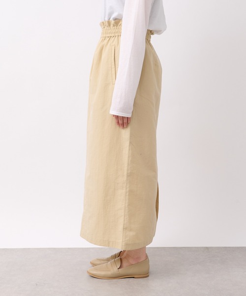 RIVE DROITE（リヴドロワ）の「セットアップ可能/ドロストワークスカート（スカート・レディース・カーキ/ベージュ・36/38）」の22枚目の写真